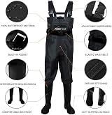 Night Cat Night Cat Fishing Waders Men Women Chest Waders with Boots view 4