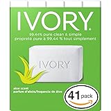 (PACK OF 41 BARS) Ivory ALOE SCENT Bar Soap for Men