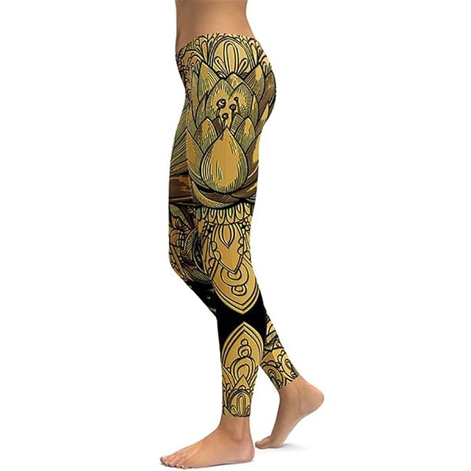 Amazon.com: SuperLina Lotus Fitness - Pantalones de yoga ...