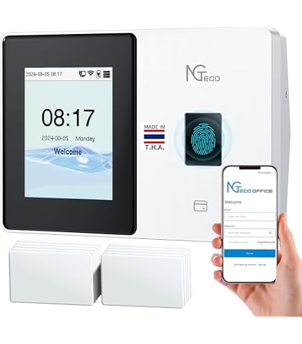 Amazon.com : NGTeco Time Clocks for Employees Small Business with