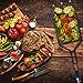 Corona BBQ Charcoal Grill Accessories - Grilling Basket with Locking Grill Handle For Veggetables, Chicken, Meats And Fish for Outdoor/ Indoor BBQ Set Tools