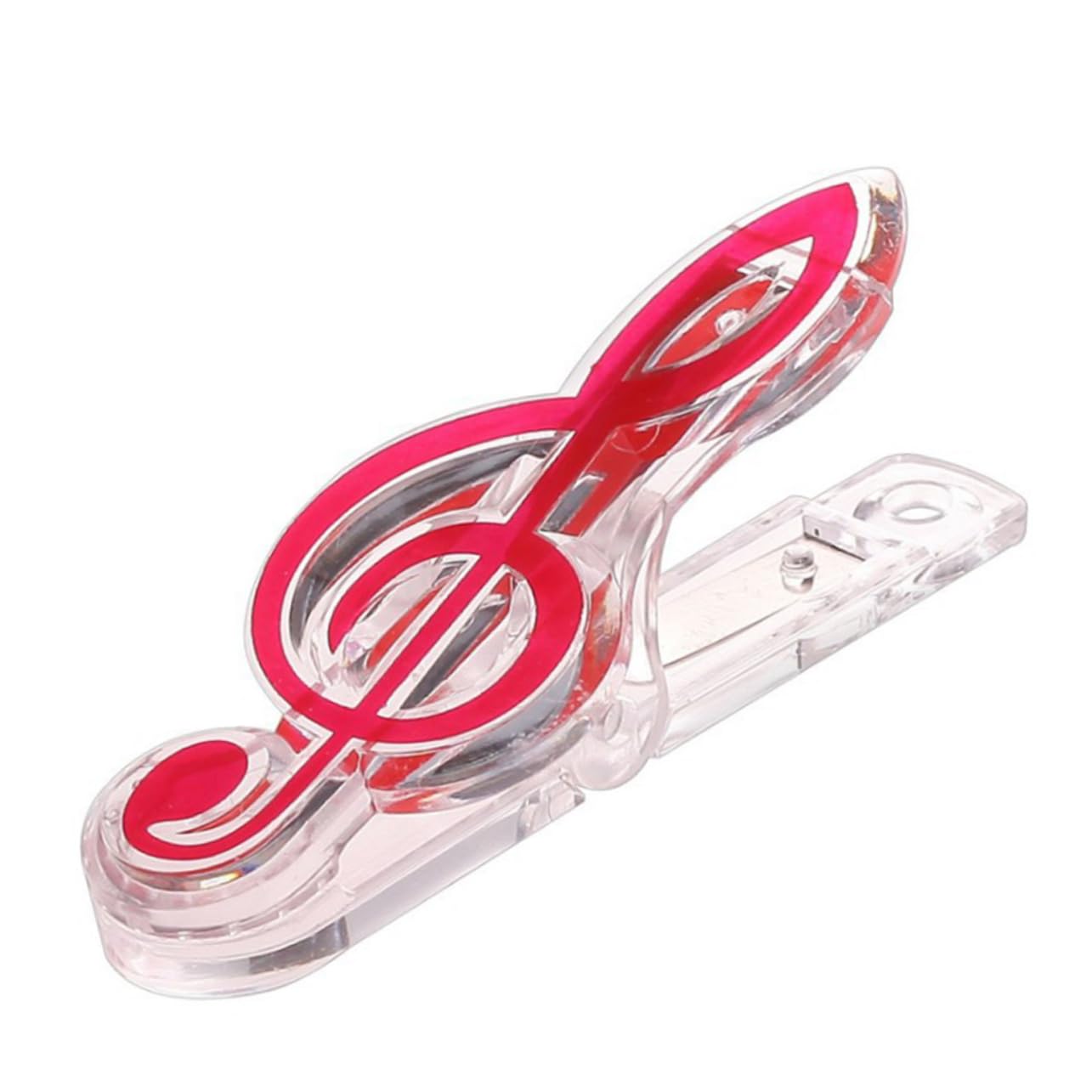 LALADEFIEE 10Pcs Music Score Clips Sheet Music Holders Piano Book Clips Pp Material for Documents and Pages