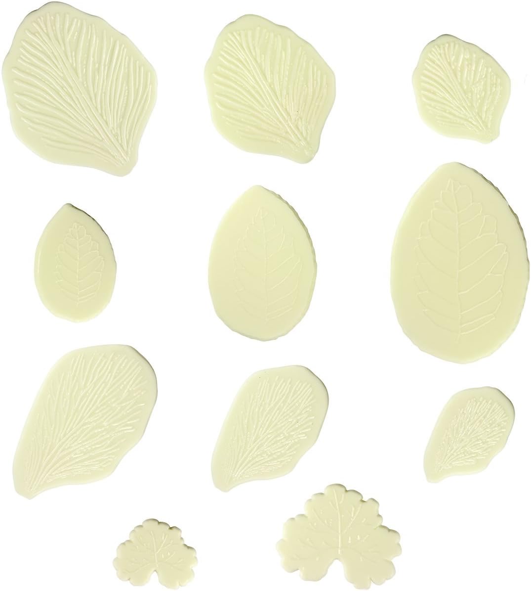 JEM Veiner Set 1, 11-Piece, White, 17 x 2 x 22 cm
