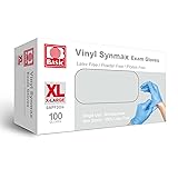 Basic Vinyl Exam Gloves, Powder Free,Latex