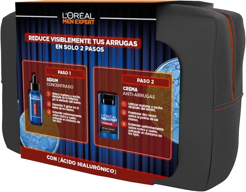 L'Oréal Paris Men Expert Power Age Rutina con Crema+Serúm Concentrado