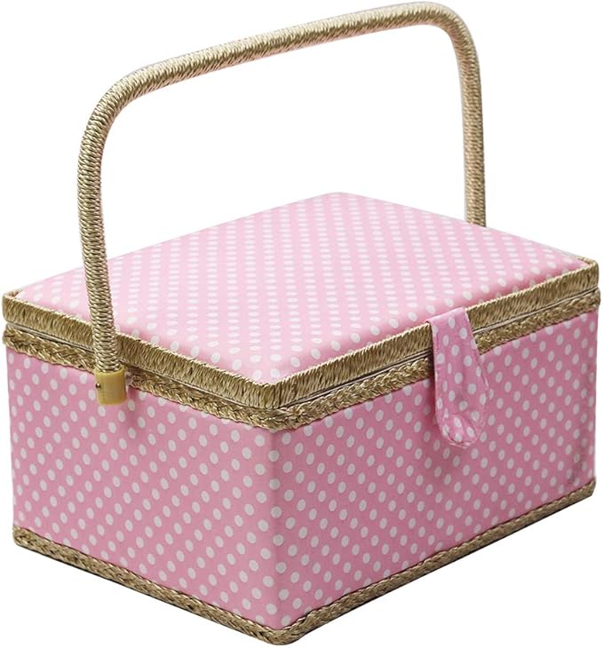 Sewing Supplies, D&D Sewing Box Organizer Sewing Kit Storage for Home