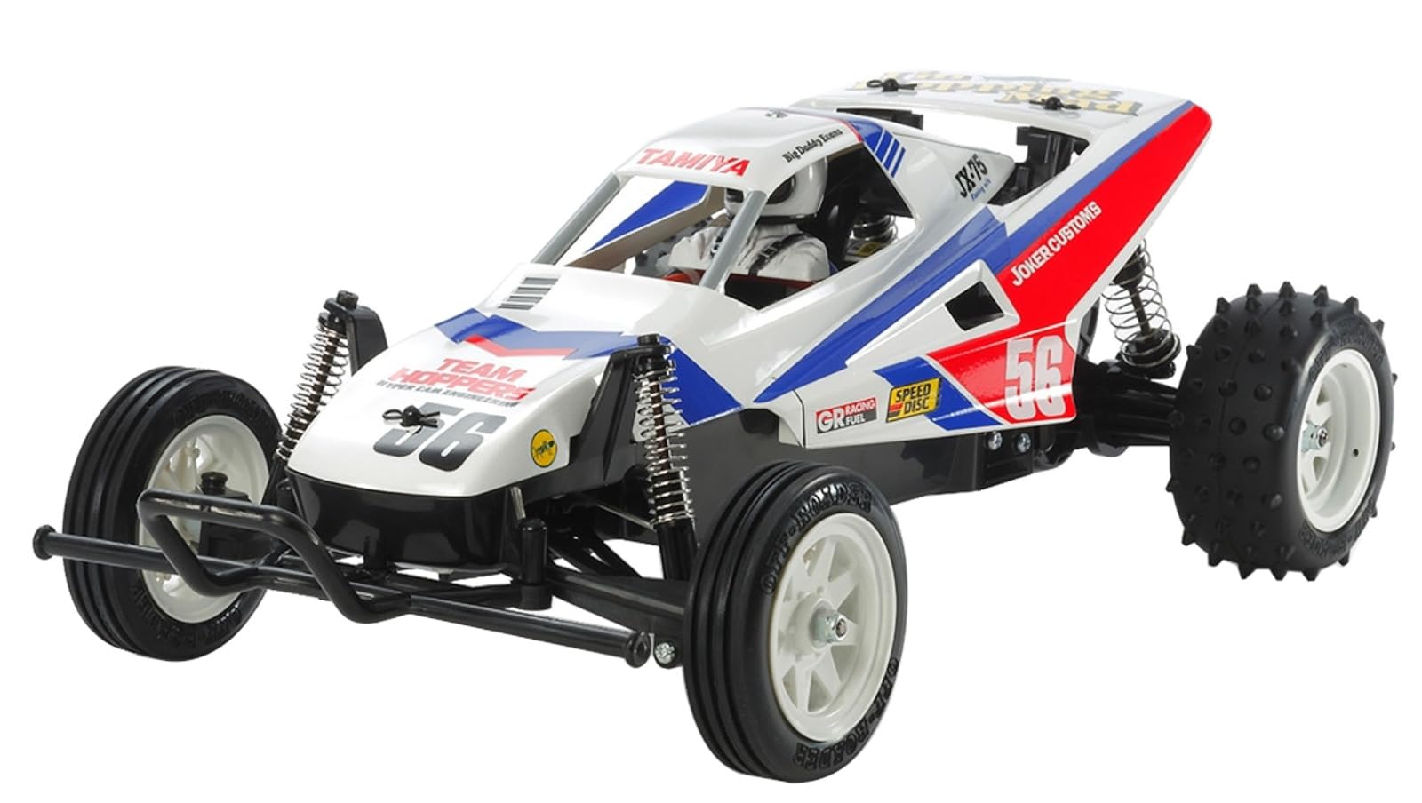 TAMIYA 58643 inch 1:10 RC The Grasshopper II 2017 inch vehicle, black, white, red, blue, white/opulent garden