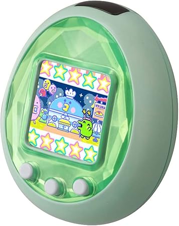 Amazon Tamagotchi Id グリーン たまごっち アイディー グリーン 携帯ゲーム おもちゃ