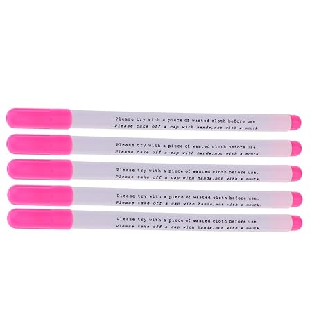Sewing 5x water erasable pen tailor fabric markers for embroidery cross Sewing 5x water erasable pen tailor fabric markers for embroidery cross