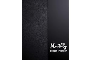 Monthly Budget Planner: Daily Weekly Monthly Budget Planner Workbook, Bill Payment Log, Debt Tracking Organizer With Income E