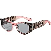 Kursan Retro Thick Frame Sunglasses for Women Men Classic 90s Chunky Sun Glasses Shades UV400