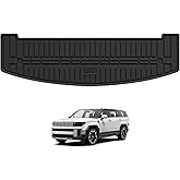 3W Cargo Liner for 2024 2025 2026 Hyundai Santa Fe Trunk Mat Accessories, All Weather TPE Anti-Slip Heavy Duty