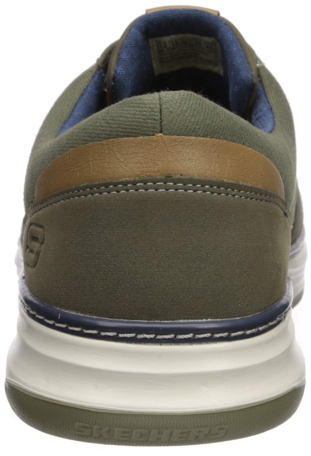 skechers men's moreno canvas oxford