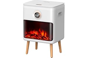 FEPPO Towel Warmer, 23L Large Capacity Luxury Towel Warmers for Bathroom with HearthGlow Display, Rotary Timer Control & LED Countdown, Fits 2 Large Towels, Bathrobes, Blankets, Pajamas