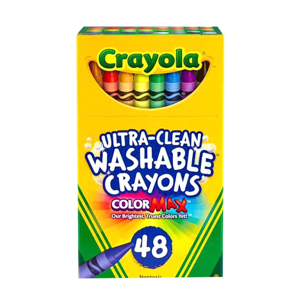 Crayola Ultra Clean Washable Crayons (box of 48)