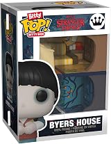 Funko Bitty Boxes Netflix Stranger Things Byers House with Will & Eleven view 3