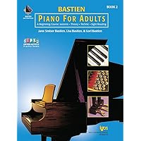 KP2B - Bastien Piano for Adults - Book 2 - Book Only: Bastien