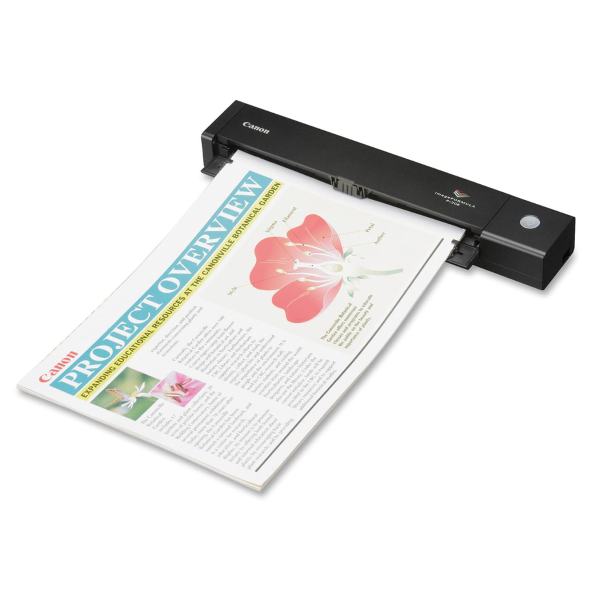 Canon imageFORMULA P-208II Personal Document Scanner, 1.5