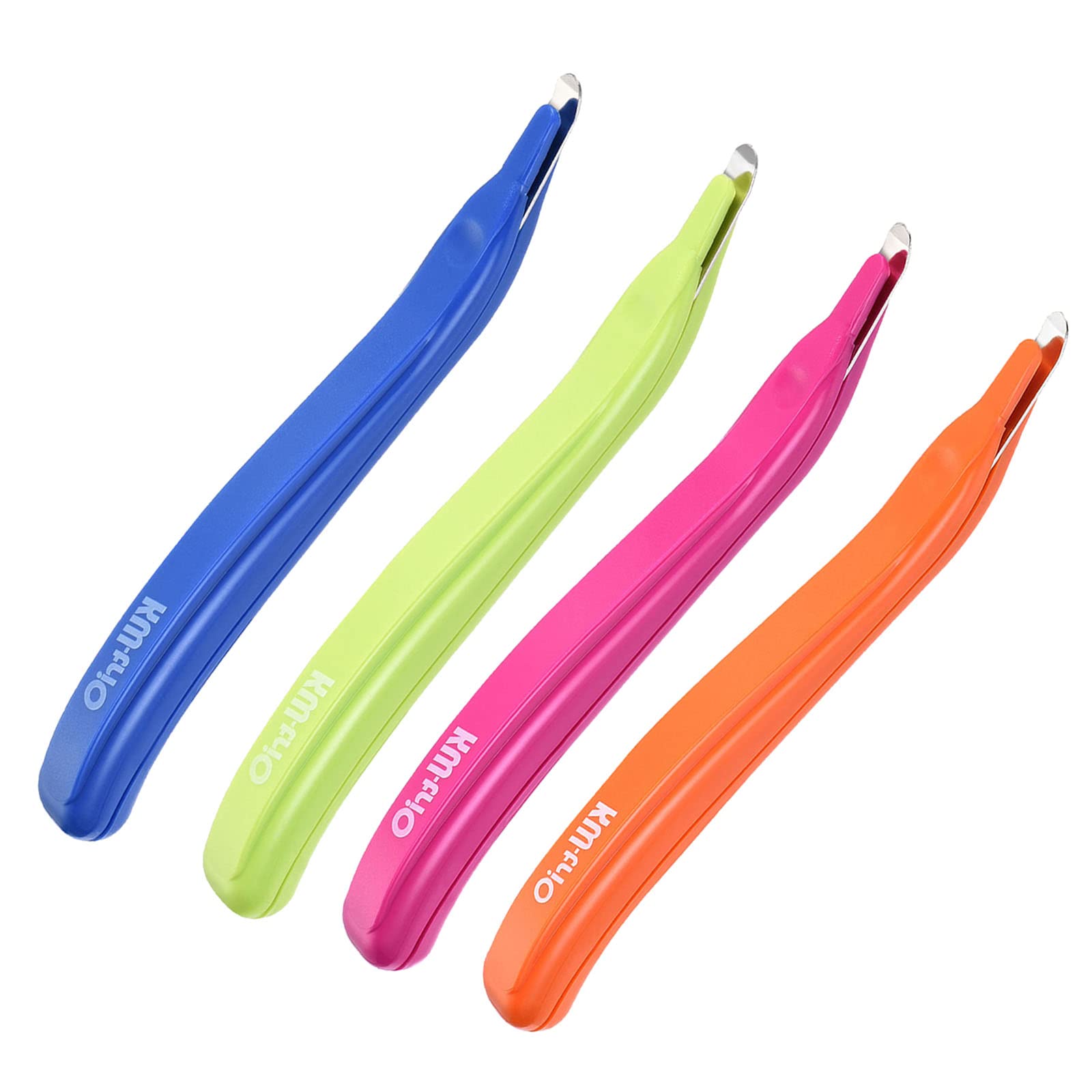 YOKIVE 4 Pcs Staple Remover, Office Magnetic Stapler Puller | Remove Staples Great for Office Home Desktop Accessories (Blue, Green, Orange, Rose Red)