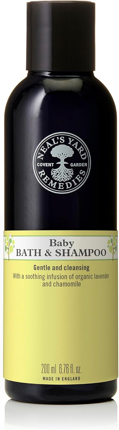 Neal's Yard Remedies Baby Bath & Shampoo with Lavender & Chamomile 200ml