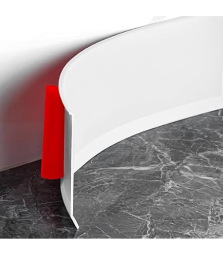 Ymokee Flexible Wall Base Moulding Trim, Adhesive Peel And Stick Rubber Baseboard Molding 16 4 Ft L X 4 In W Self Adhesive Vinyl Wall Base Cove Base Black