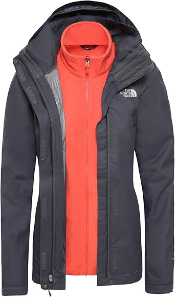 womens north face evolve ii triclimate jacket