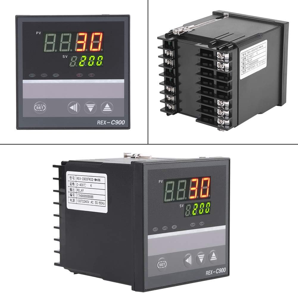 Roadiress Digital PID Temperature Controller, Thermometer Relay Output
