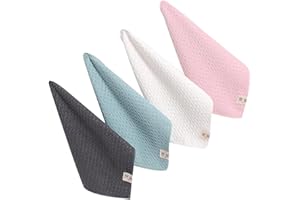 SHINYPASING 4 Pcs Assorted Color Hand Towels Made of Superfine Fiber with Comfortable Hand Feel Random Style