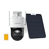 REOLINK 4K Dual Lens Cellular Security Camera, 4G