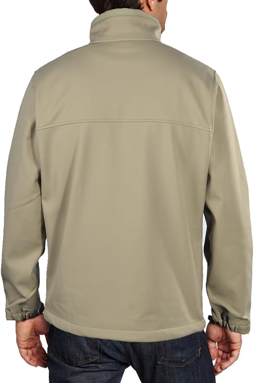 columbia mountain village hooded softshell