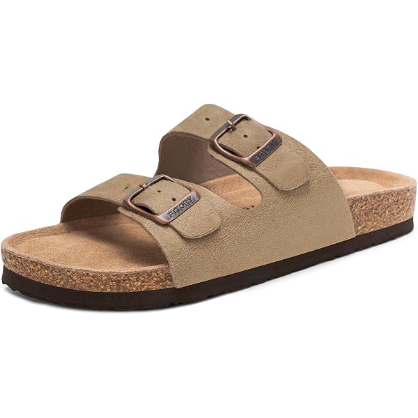 Emmanuela Fisherman Sandales en cuir pour homme, sandales grecques faites à la main de qualité supérieure avec sangle à boucle réglable, chaussures d'été avec lanières pour homme, marron, 45 EU