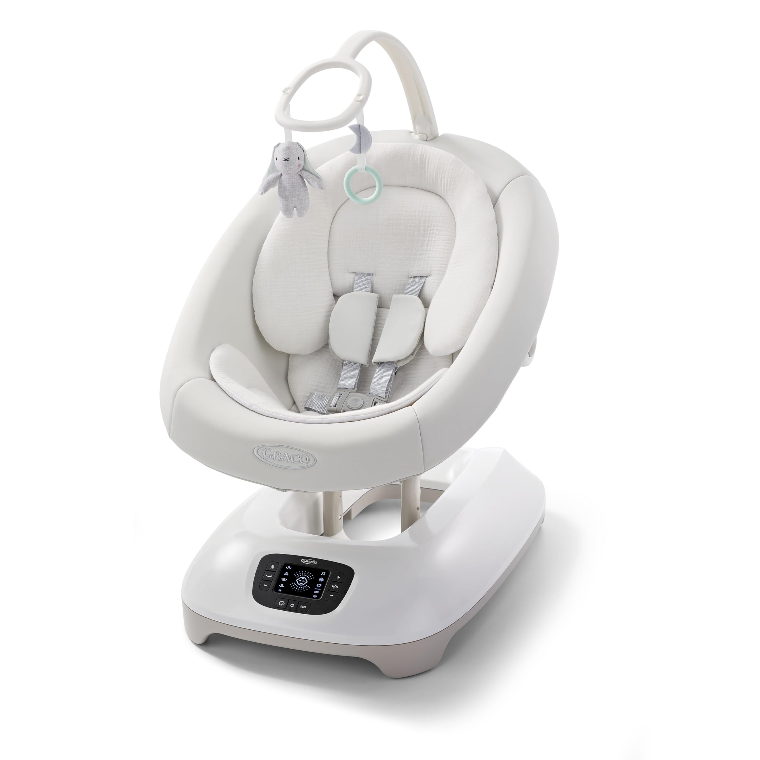 Photo 1 of Graco SmartSense Baby Swing with Cry Detection Technology, Soothing Motions and Calming Vibrations, Comfortable Infant Support, Rori