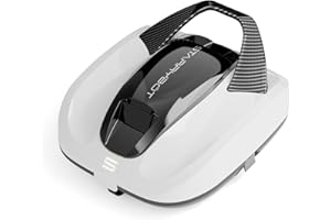 Starrybot Cordless Robotic Pool Cleaner, Portable Swimming Robotic Pool Vacuum Self-Parking Technology, Ideal for Above-Ground Pools
