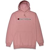 Champion Mens Hoodies Big and Tall - Embroidered Pullover Fleece Sweatshirt