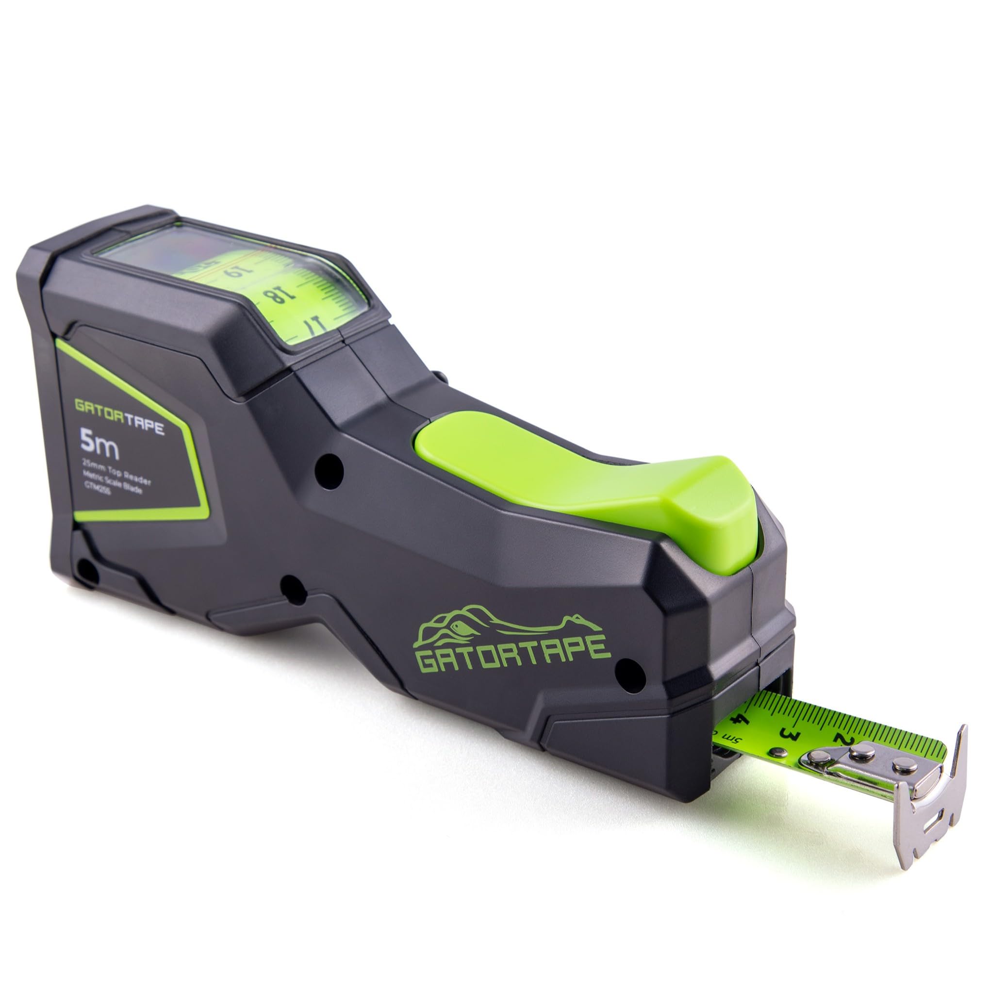 GATORTAPE MK2.0 – Class 1 Precision Tape Measure (Metric) | Top-View Reading | Ideal for Internal Measurements