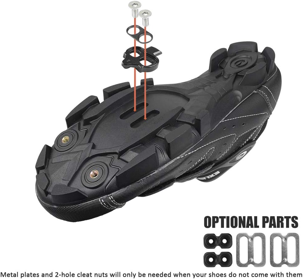 BV Bike Cleats Compatible with Shimano SPD - Spinning, Indoor Cycling & Mountain Bike Bicycle Cleat Set : Sports & Outdoors