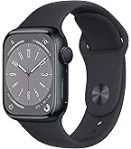 Amazon.com: Apple Watch Series 8 [GPS, 41mm] - Midnight Aluminum