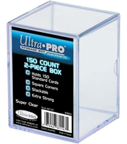 Amazon.com: Ultra Pro 82623 100 Plus 2-Piece Gaming Box by Ultra