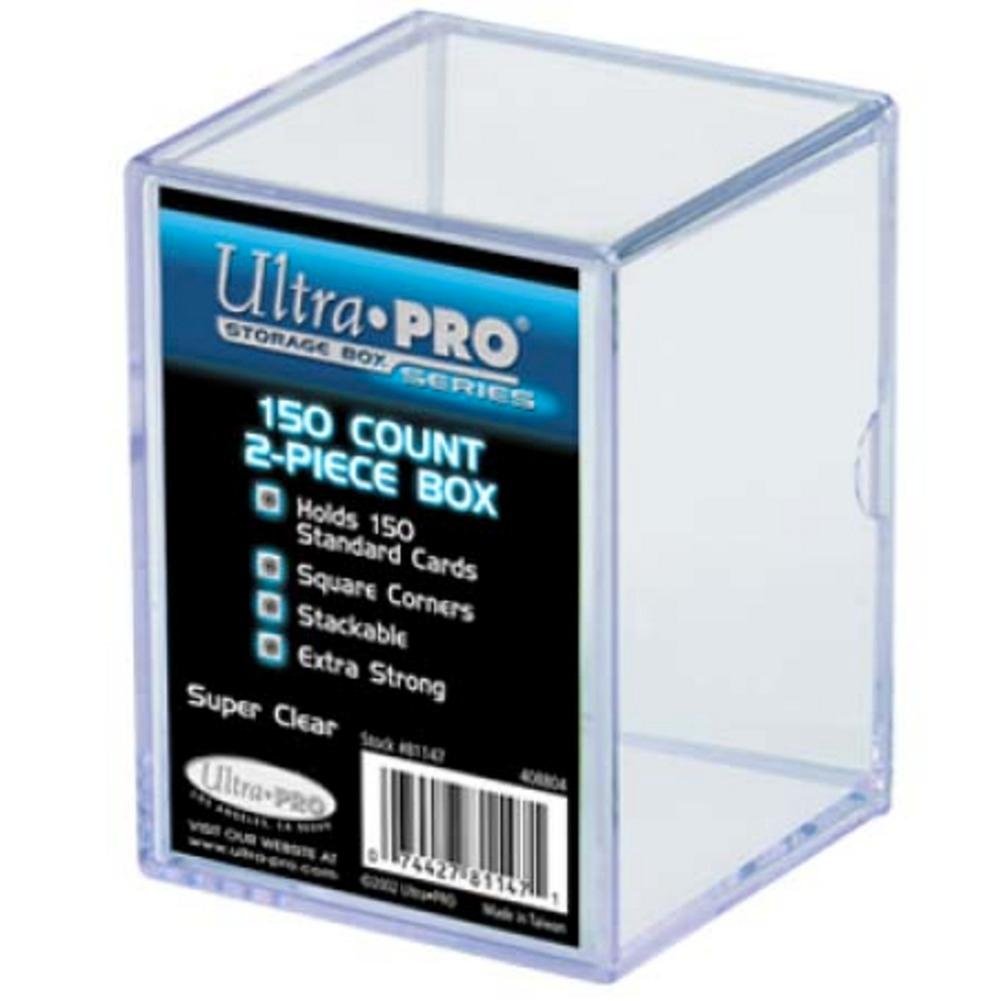Ultra Pro CARDBOX Perspex Cards Card Game (Pack of 150)