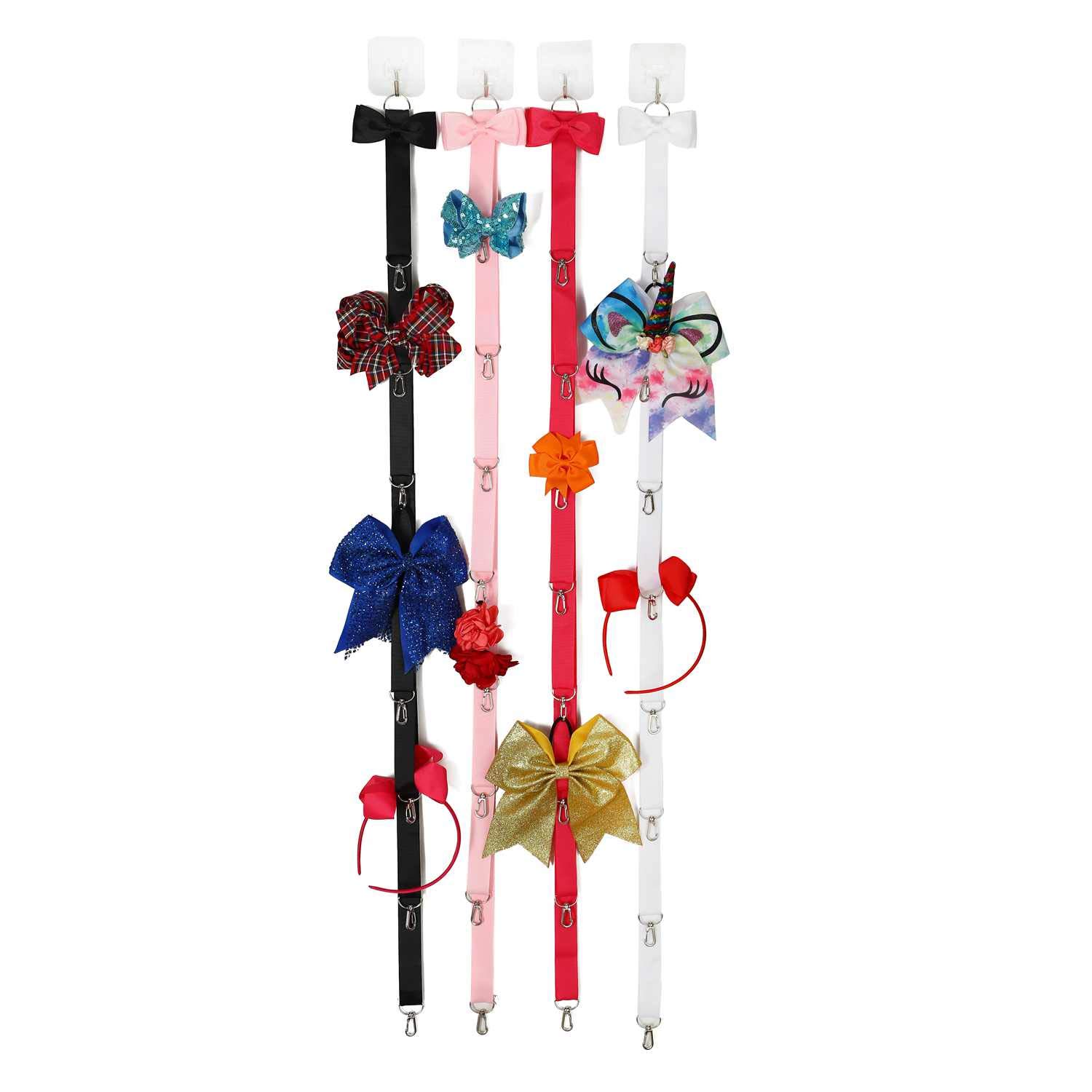 Amazon Com Deeka 40 Long Bow Holders For Baby Girls Elastics