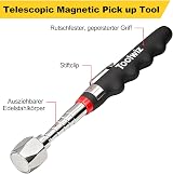 Toolwiz Telescopic Magnetic Pick Up Tool 16 lb 7.3 kg Extendable to 30 in view 3