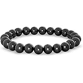 Karelia Creations Shungite Protection Bracelet - Fits Average Adult Wrists Men Women Authentic for EMF