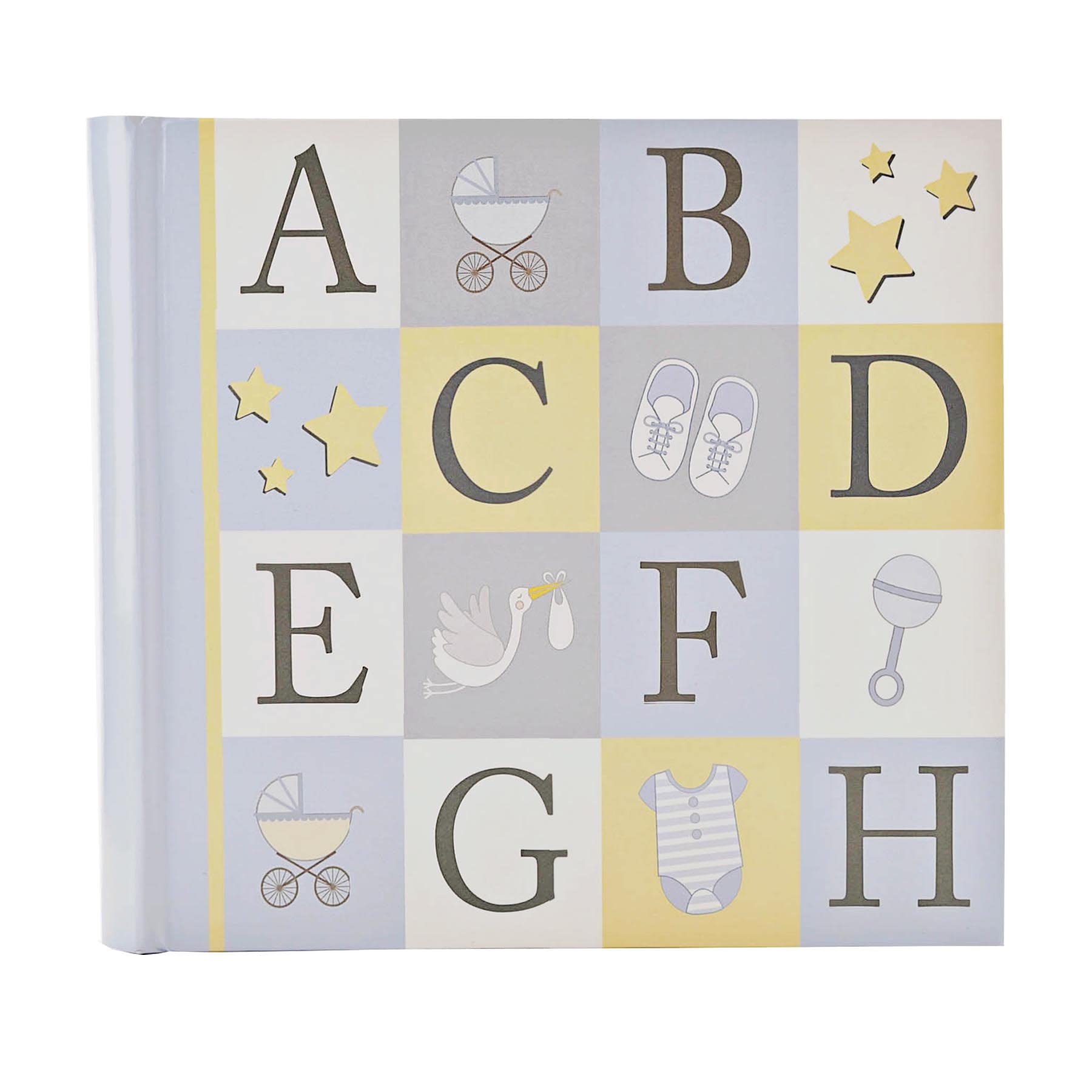 Baby ABC Photo Album 160 6x4 Pictures - Blue