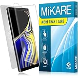 2 Pack Galaxy Note 9 Matte Screen Protector Front and Back, MiiKARE Note 9 Screen Protector Film Full Adhesive Case Friendly Flexible Plastic TPU Soft Screen Protector Anti Glare Wet with Applicator