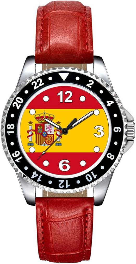 Timest Spain Country Flag Women's Wrist Watch with