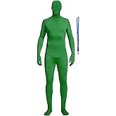 Full Bodysuit Include Zipper Helper Unisex Spandex Stretch Adult Costume Zentai Disappearing Man Body Suit