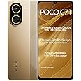 Poco C71 4G LTE (for Tmobile Mint Tello & Global) (128GB + 4GB) 32MP Dual Camera 6.88" 120Hz Octa Core Unlocked Model 25028PC03G (Gold)