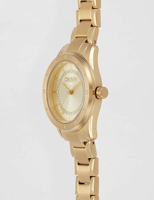 Reloj de Cuarzo Chambers Sport de Cuarzo 5 ATM, Dorado, Talla única, Moderno