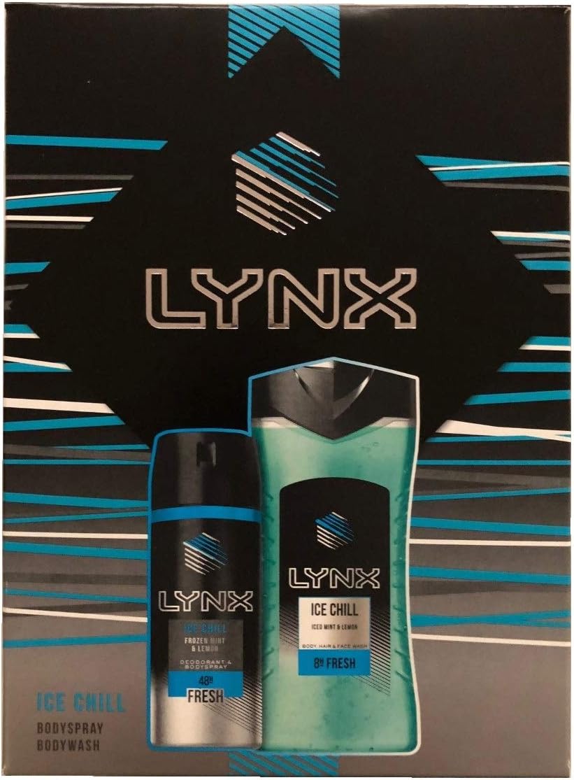 Lynx Ice Chill Duo Gift Set Amazon.co.uk Beauty
