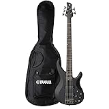 Yamaha TRBX505 5-String Electric Bass Guitar, Translucent Black